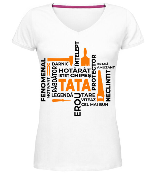  model  pe tricou