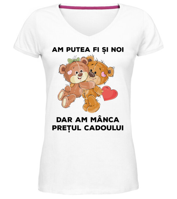 model  pe tricou