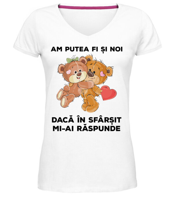  model  pe tricou