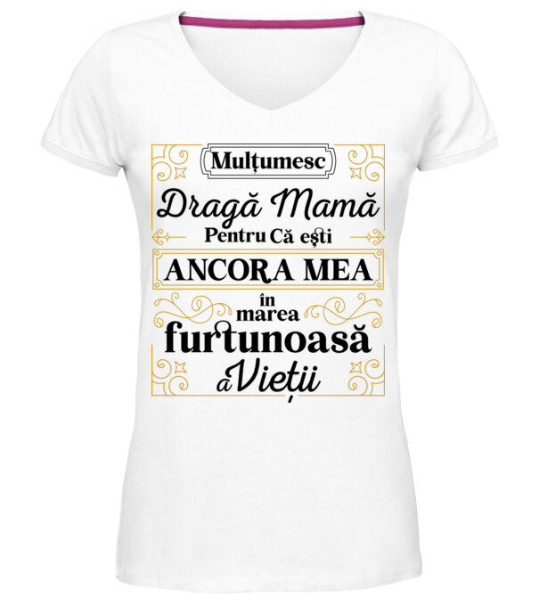  model  pe tricou