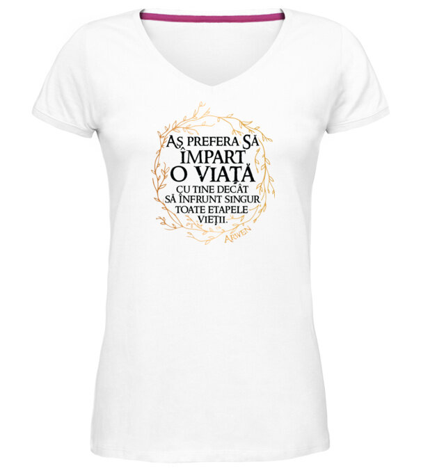 model  pe tricou