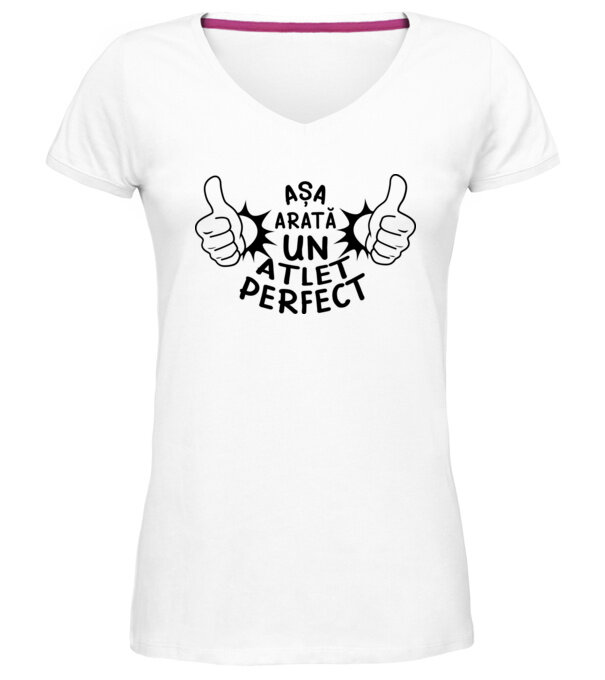  model  pe tricou