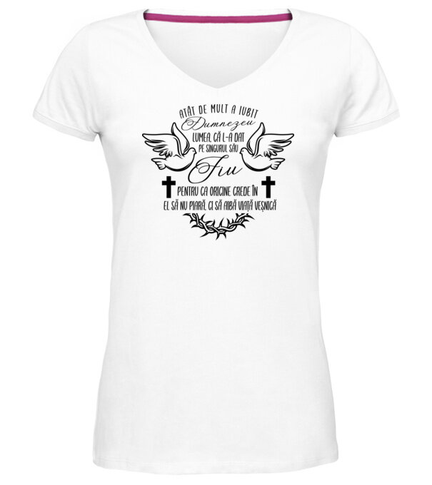  model  pe tricou