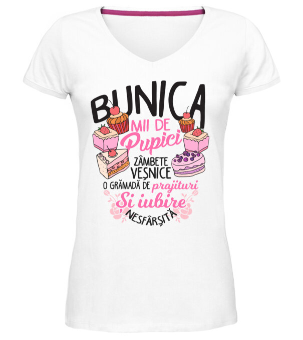  model  pe tricou