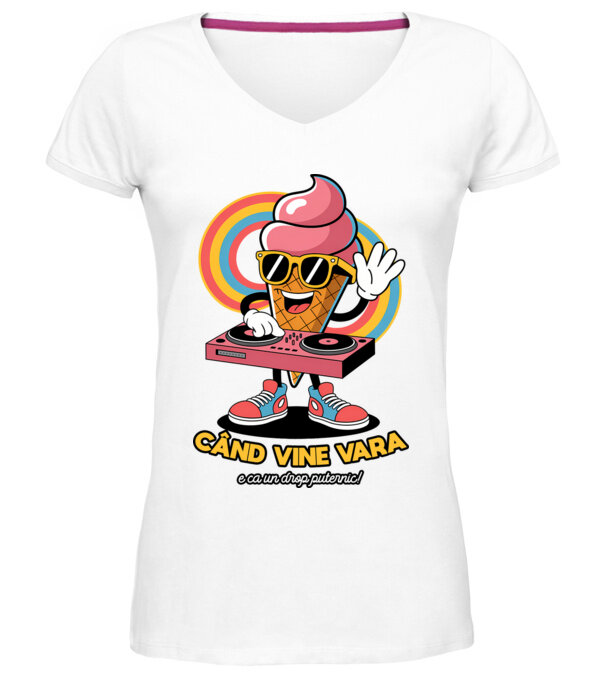 model  pe tricou