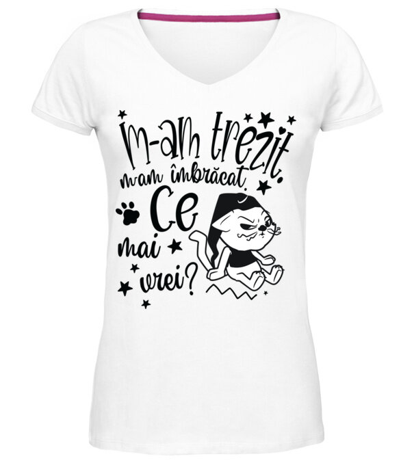  model  pe tricou