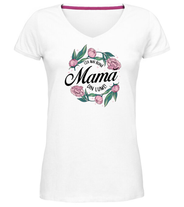  model  pe tricou