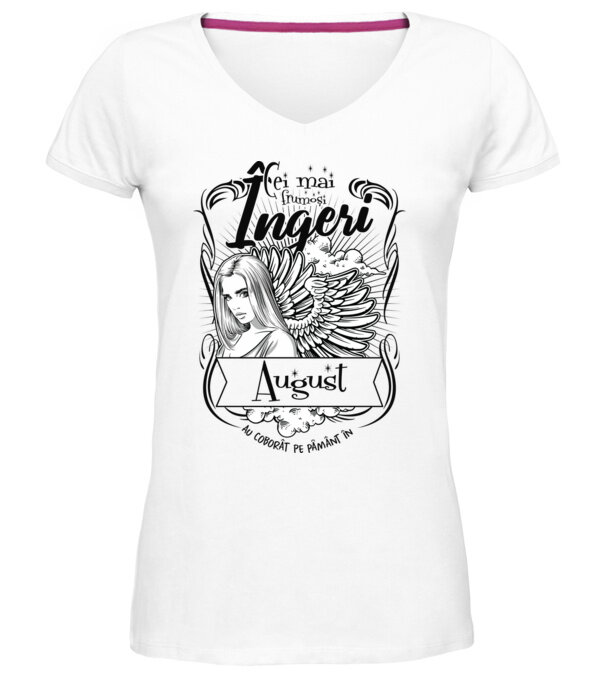  model  pe tricou