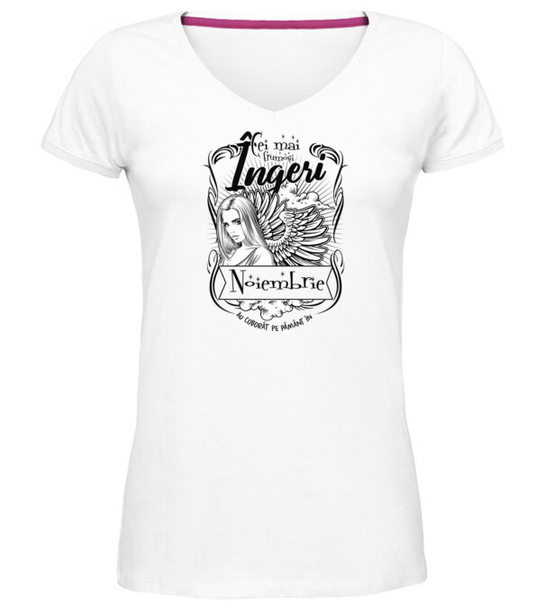  model  pe tricou