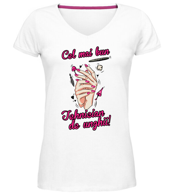  model  pe tricou
