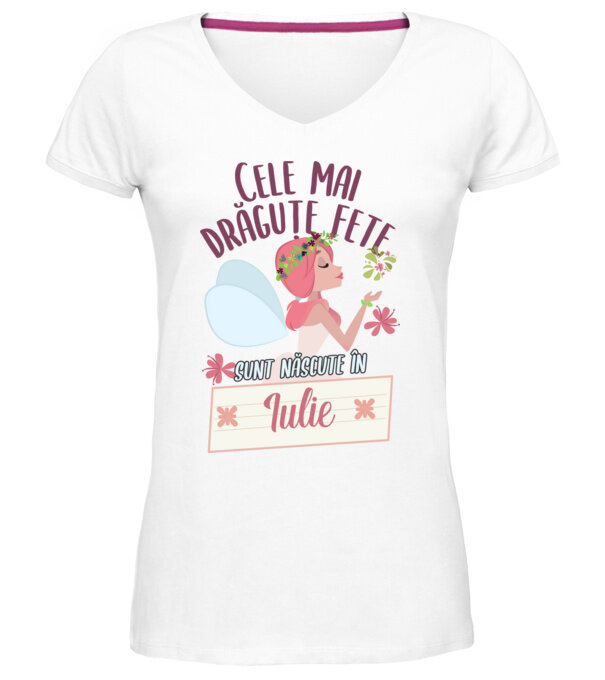  model  pe tricou