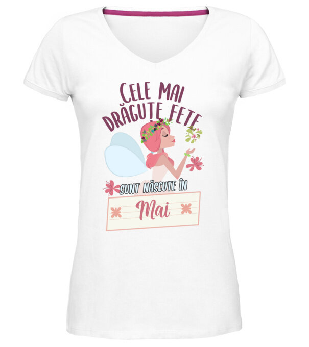  model  pe tricou