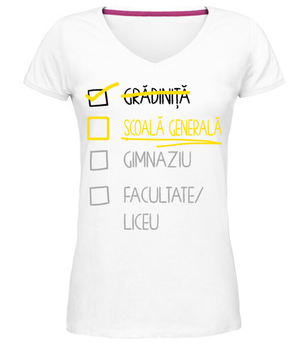  model  pe tricou