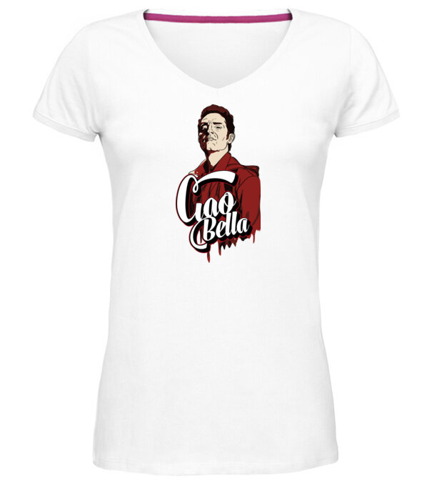  model  pe tricou