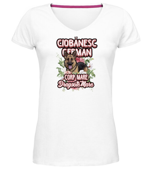  model  pe tricou