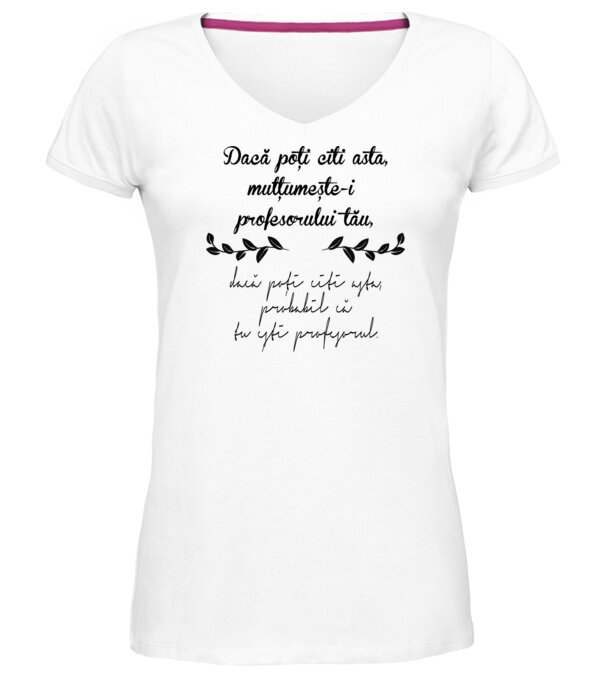  model  pe tricou