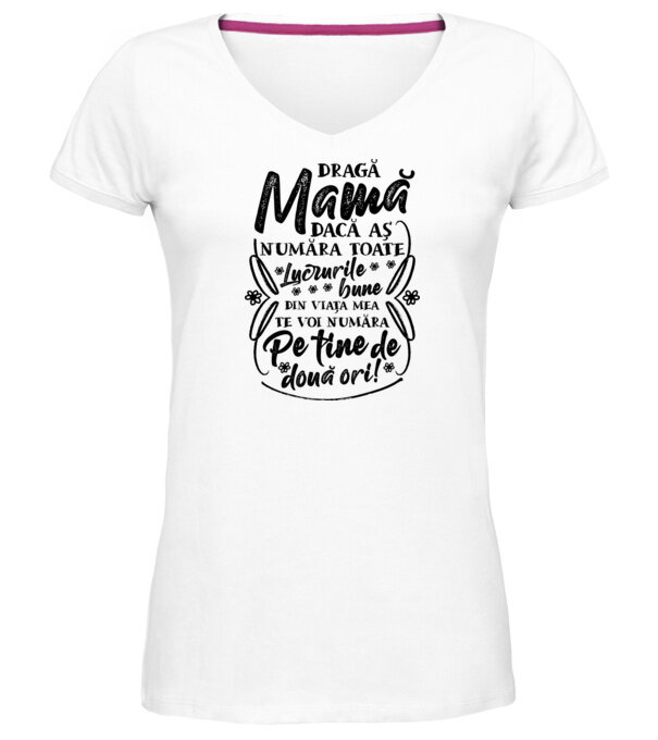  model  pe tricou