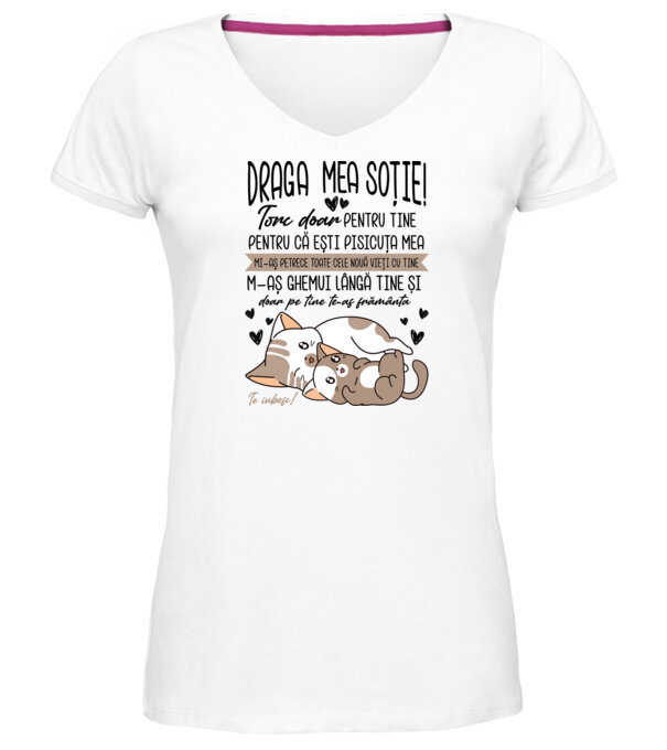  model  pe tricou