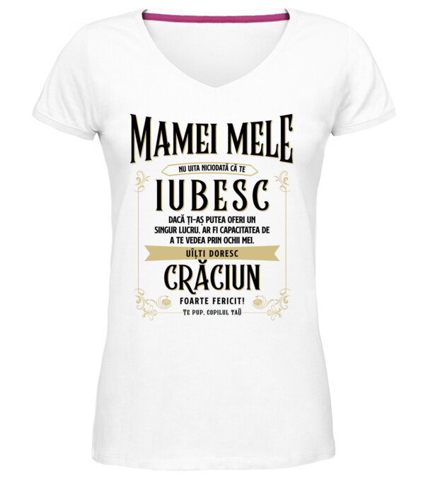  model  pe tricou