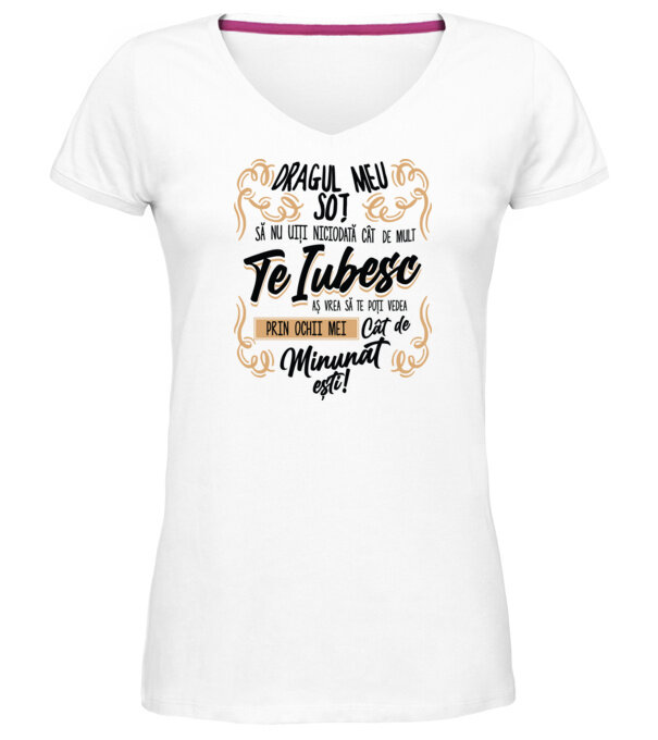  model  pe tricou