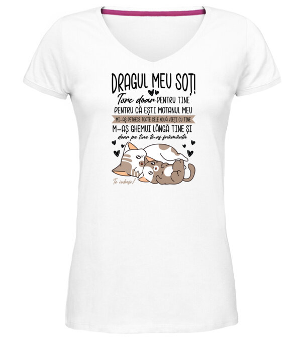  model  pe tricou
