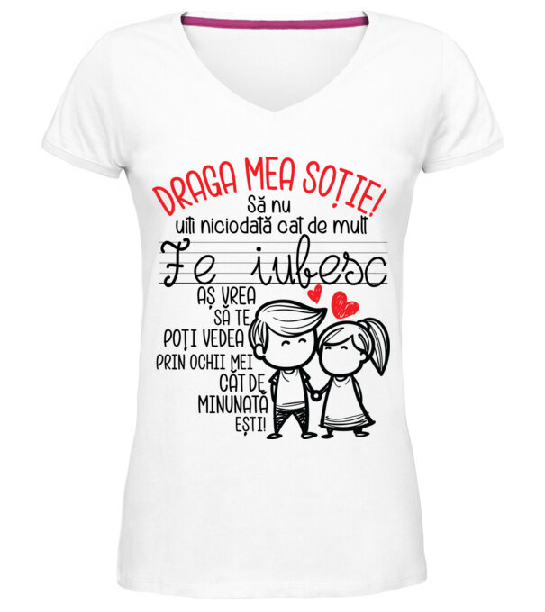  model  pe tricou
