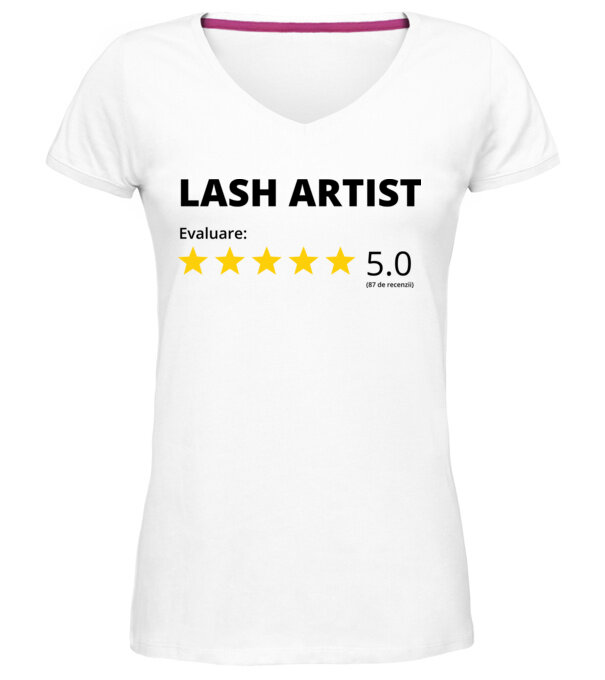 model  pe tricou