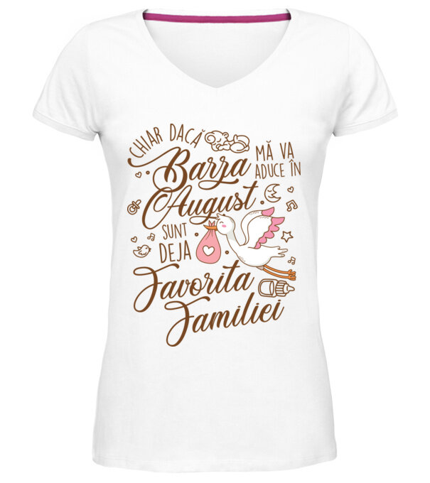  model  pe tricou