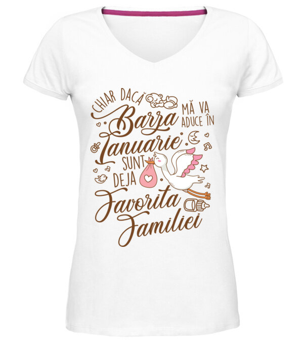  model  pe tricou