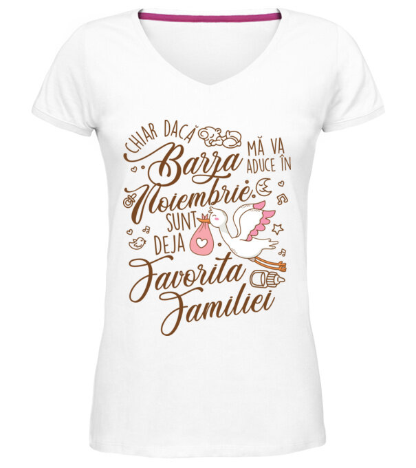  model  pe tricou