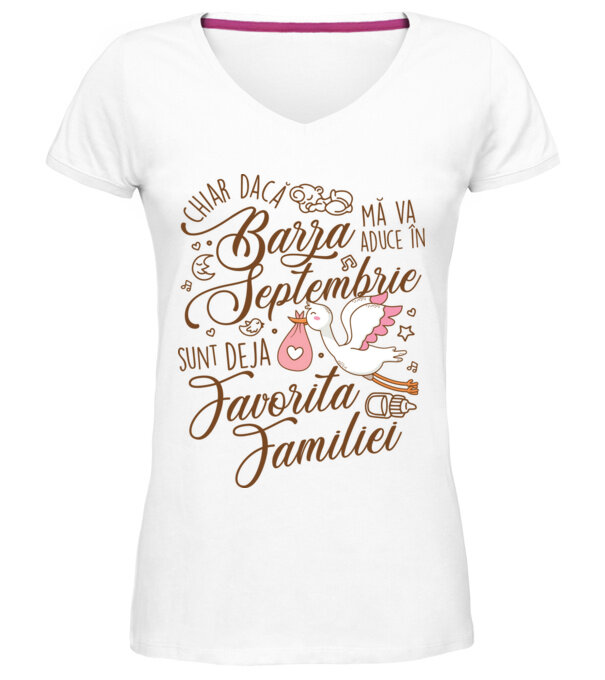  model  pe tricou