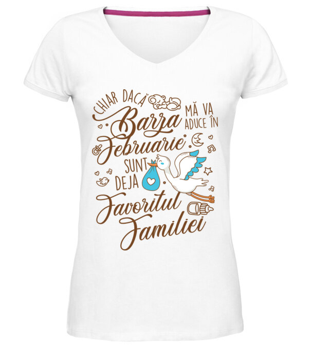  model  pe tricou