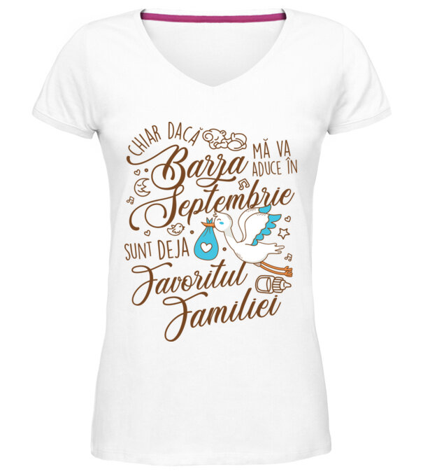  model  pe tricou