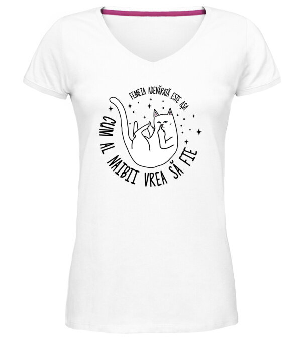  model  pe tricou