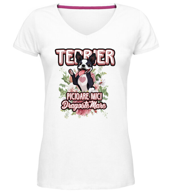  model  pe tricou
