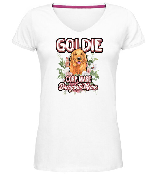  model  pe tricou