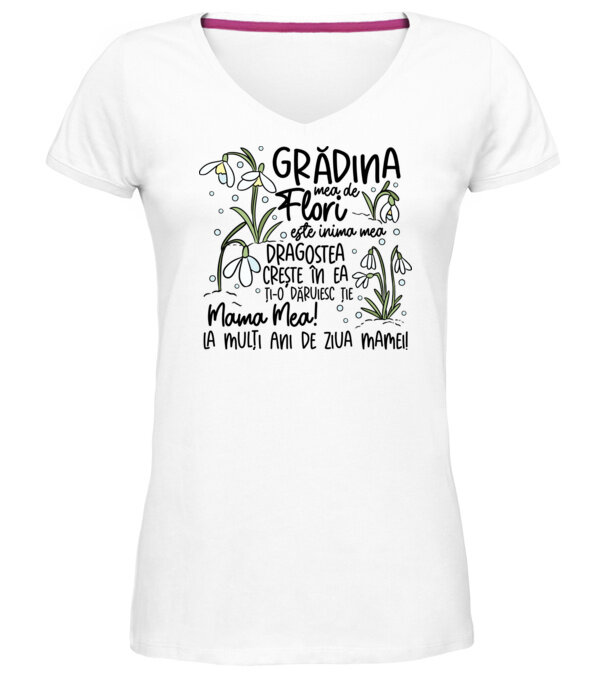  model  pe tricou