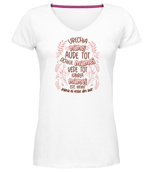  model  pe tricou