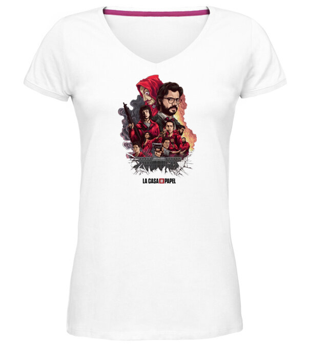  model  pe tricou
