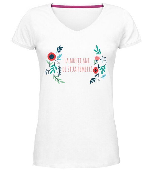  model  pe tricou