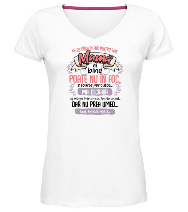  model  pe tricou