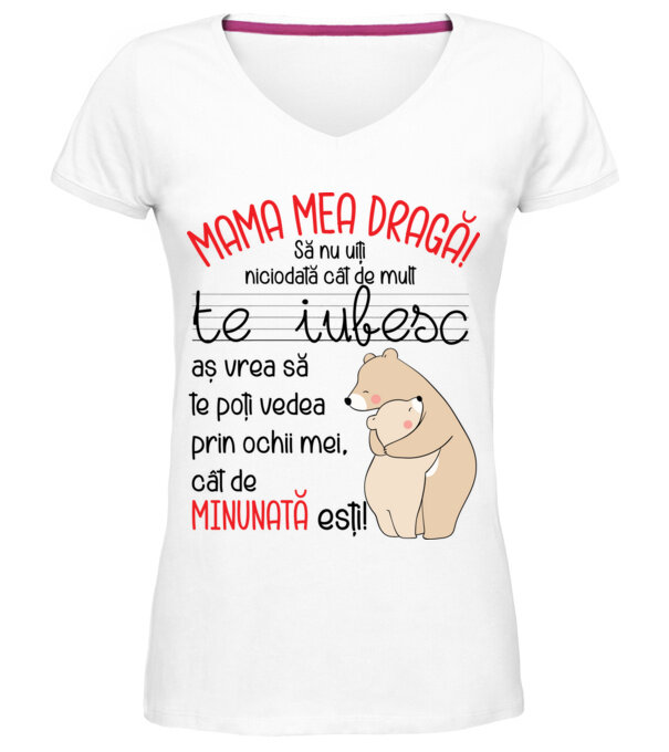  model  pe tricou