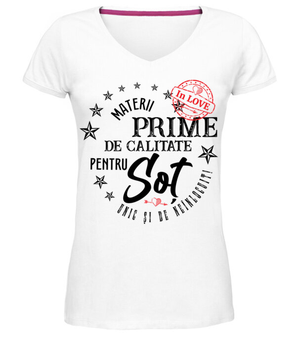  model  pe tricou