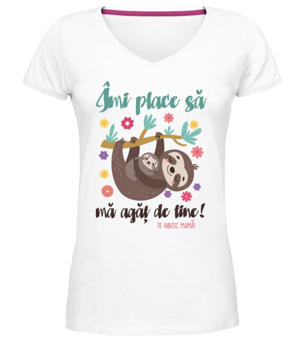  model  pe tricou