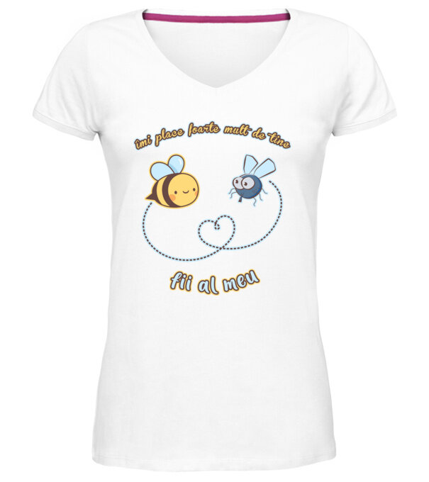  model  pe tricou