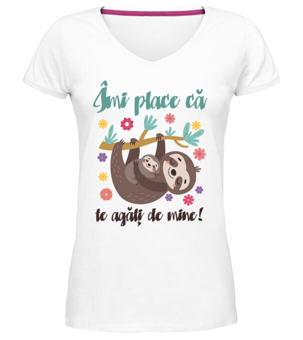  model  pe tricou