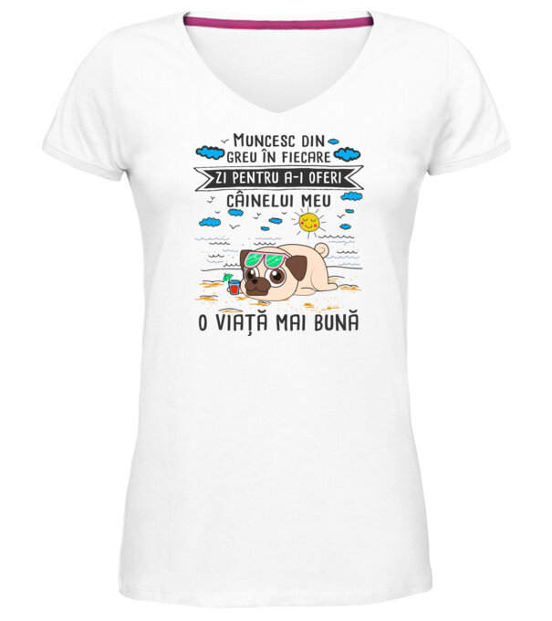  model  pe tricou