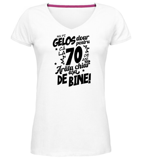  model  pe tricou