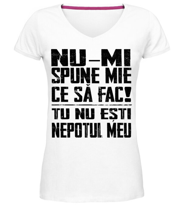  model  pe tricou