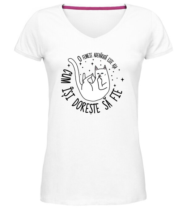 model  pe tricou